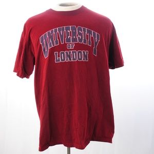 Burgandy University of London T-shirt
